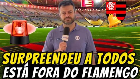 ESTÁ CONFIRMADO PEGOU TODOS DE SURPRESA FLAMENGO ACABA DE SOLTAR NOTA