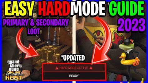 Easy Hard Mode Guide For Cayo Perico Hesit Gta Online Youtube