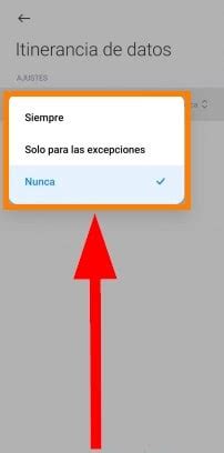 Cómo activar la itinerancia de datos en tu teléfono Xiaomi