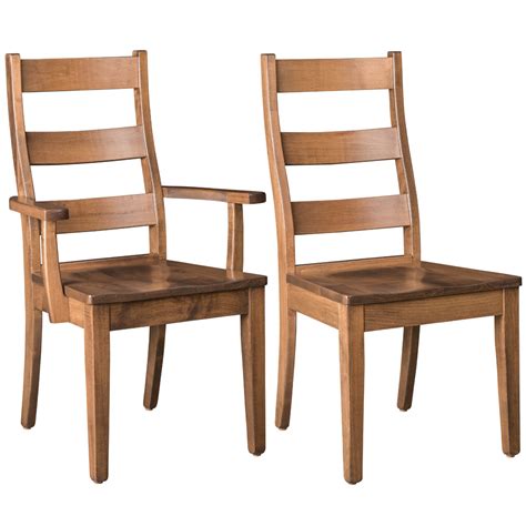 Dining Chairs Durham Solid Wood Ladder Back Dining Chairs