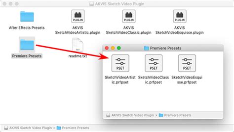 AKVIS Sketch Video in Adobe Premiere: Pencil Drawing Effect Presets