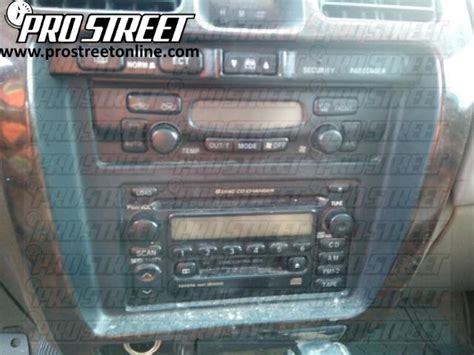 Toyota 4Runner Stereo Wiring Diagram - My Pro Street