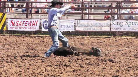 Pro Rodeo Tie Down Roping Youtube