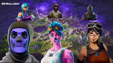 Todas Las Skins Exclusivas De Fortnite Bailando El Scenario 2 Youtube