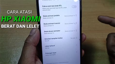 Cara Terbaru Mengatasi Hp Xiaomi Berat Dan Lelet Youtube