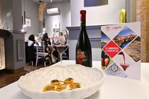 La Cucina Del Sud E Il Lambrusco Un Abbinamento Da Provare Il Tour