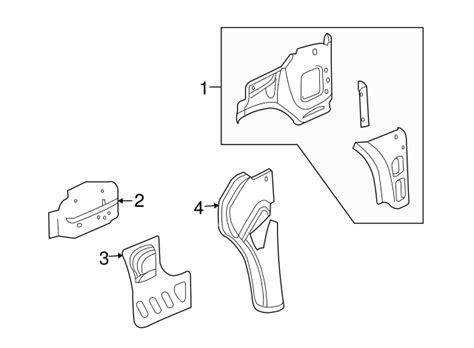 Buick Enclave Front Driver Side Door Upper Hinge