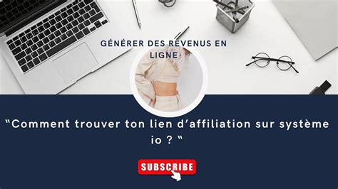 Système IO Comment trouver ton code affilié pour affilier des