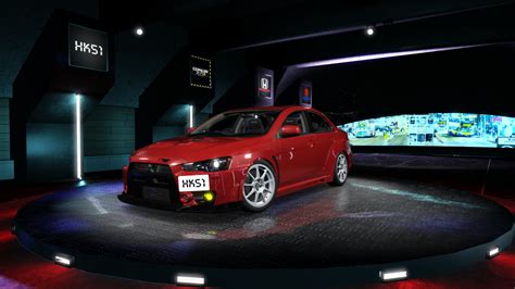 Hk P Mitsubishi Lancer Evolution X Biff Racing