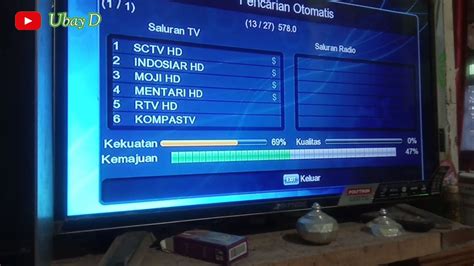 Mencari Siaran Tv Digital Di Set Top Box Setting Set Top Box Mencari