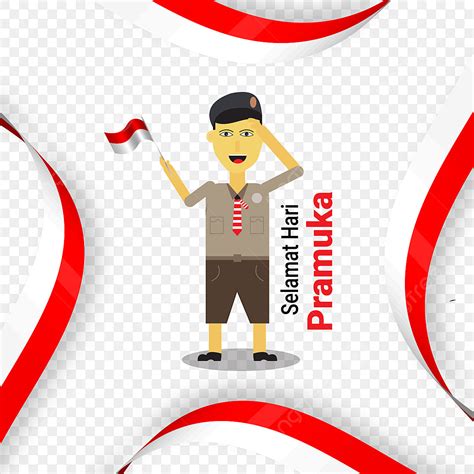 Philippine Flag Waving Clipart Vector New Selamat Hari Pramuka With