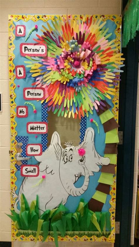 Horton Hears A Who Dr Seuss Classroom Door Ideas Todays Creative Ideas