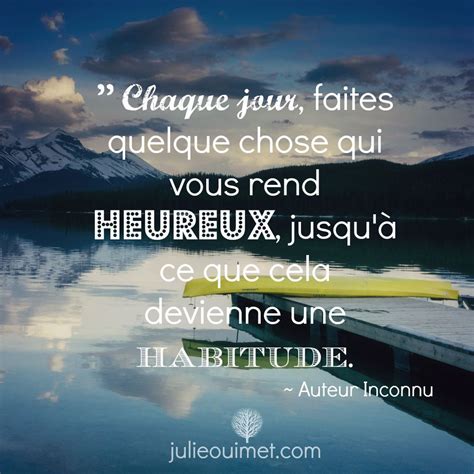 Citations Et Pens Es Positives Cr Er Ma Vie Julie Ouimet Chaque