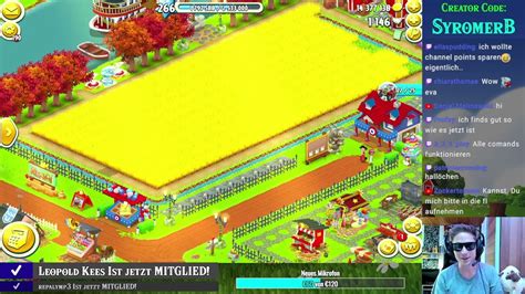 Hay Day 1 Stunde Weizen Farmen Test Livestream Code SyromerB YouTube