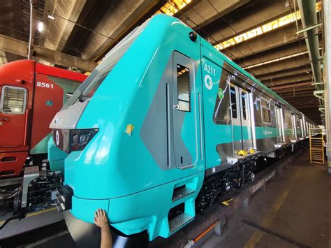 Viamobilidade Recebeu Seu Trem Novo Da S Rie