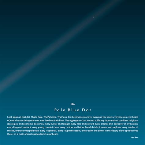 Carl Sagan The Pale Blue Dot Print Poster Print Etsy New Zealand
