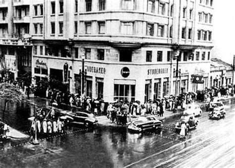 Década 1950 Av Ipiranga e av São João Street view São paulo city