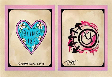 I Drew Some Blink 182 Flash Designs 🩵💖🤘🏻 Rblink182