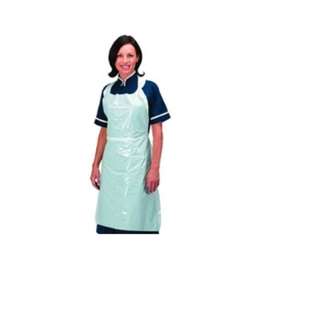 Green Pe Bellcross Plastic Apron For Hospital Size Medium At Rs