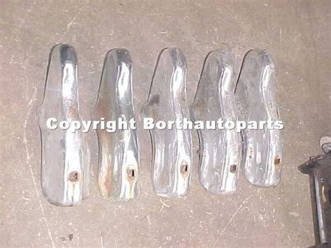 1947 Desoto Bumper Guards Front Set BorthAutoParts