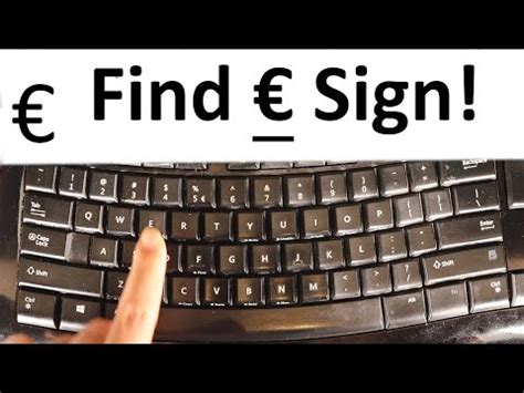 Euro Symbol On Keyboard