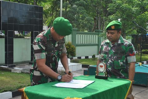 Kodim 0510 Trs Gelar Korps Penerimaan Dan Pelepasan Perwira