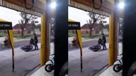 Terlanjur Heboh Video Viral Remaja Di Magetan Rusak Motor Di Depan