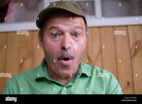 Portrait Mature Man Surprised Hi Res Stock Photography And Images Alamy