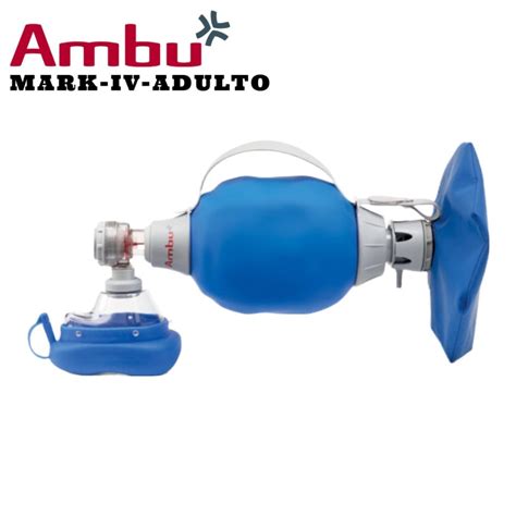 RESUCITADOR MANUAL AMBU MARK IV ADULTO GRUPO ANTEZANA