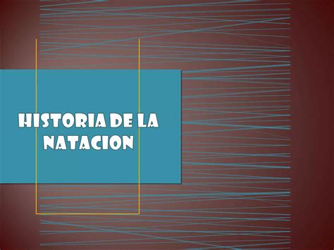 Historia De La Natacion Ppt