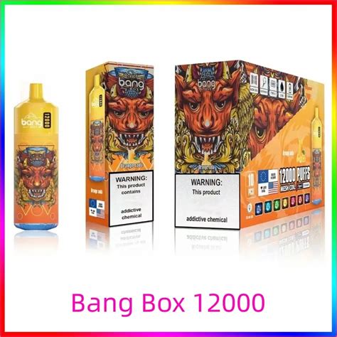 Bang Box Puff K Disposable Vape Pen E Cigarette Mah