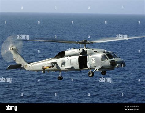 Us Navy A Sh B Seahawk Helicopter Assigned To The Proud Warriors Of