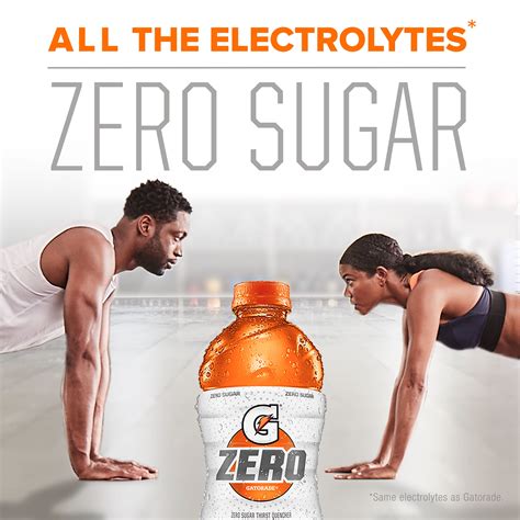 Gatorade G Zero Sugar 4 Flavor Variety Pack Thirst Quencher Sports Drink 12 Oz 24 Botellas