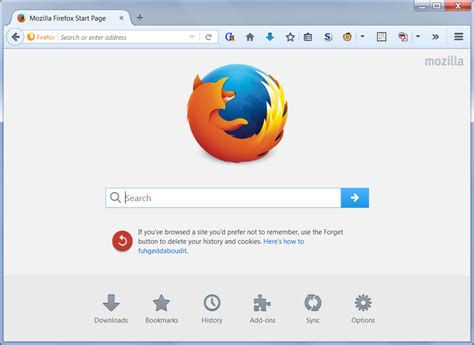 What Is The Actual Url For The Firefox Search Page I Use Multiple Browsers And Want To List The