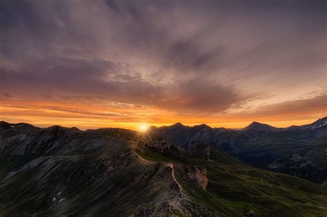 Sonnenaufgang am Großglockner