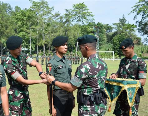 Komandan Batalyon Infanteri 113 JS Pimpin Upacara Korps Kenaikan