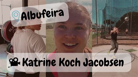 Hammer Thrower Katrine Koch Jacobsen My Training Camp Day Youtube