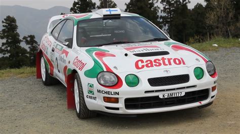 TOYOTA CELICA ST 205 GT4 WRC Gr A Rally YouTube