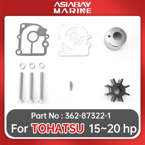 Impeller Water Pump Repair Kit 334 65021 For Nissan Tohatsu Outboard