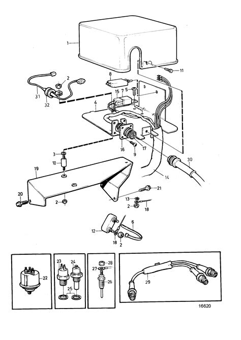 873596 Volvo Penta Wiring Harness