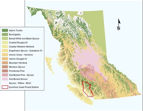 Bc Climate Zones Map