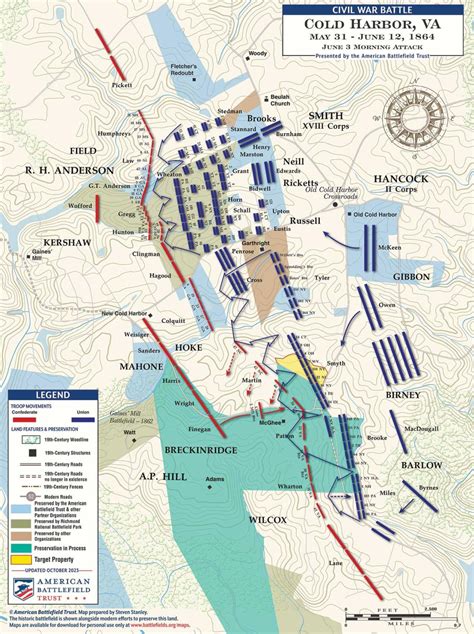 Cold Harbor Morning Attack June 3 1864 American Battlefield Trust