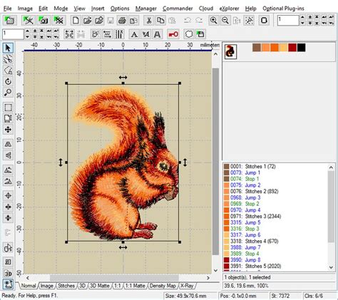 Embird Embroidery Software For Machine Embroidery Machine Embroidery Embroidery Digitizing