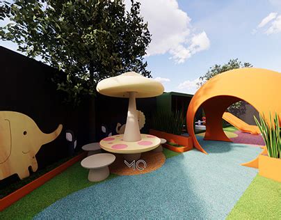 Kindergarten Playground Render Projects :: Photos, videos, logos ...