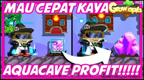 Purple Cave Crystal Farming Unfarmable Profit Dari Aquacave Crystal