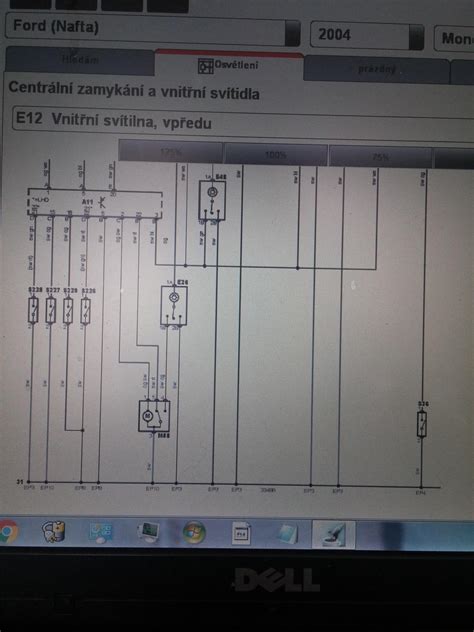 Elektroinstalace Mondeo Iii Pojistky Rele Sch Ma Str Mondeo Mk