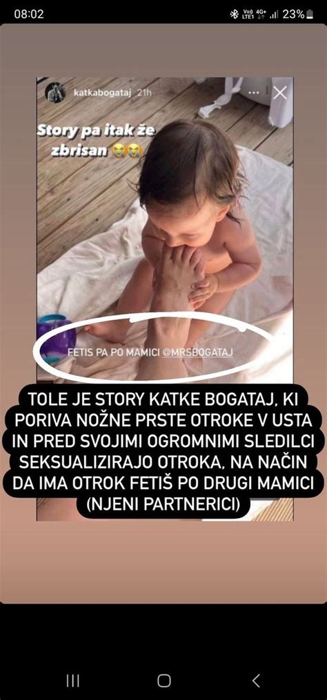 Na Teko Em On Twitter To Je Instagram Story Od Katke Bogataj Ki Ima