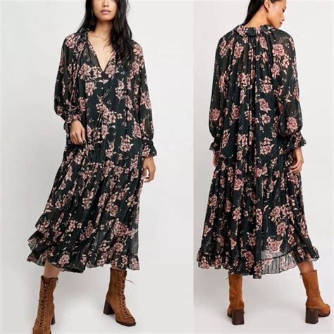 Free People Dresses Free People Feeling Groovy Maxi Dress Poshmark