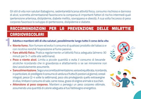 La Brochure Informativa Per Il Cittadino Come Prevenire Le Malattie