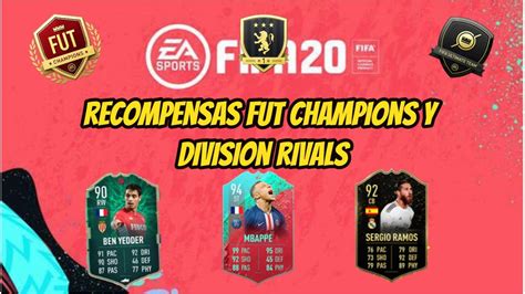 Fifa 20 Recompensas Fut Champions Y División Rivals ¡por Fin Buenas